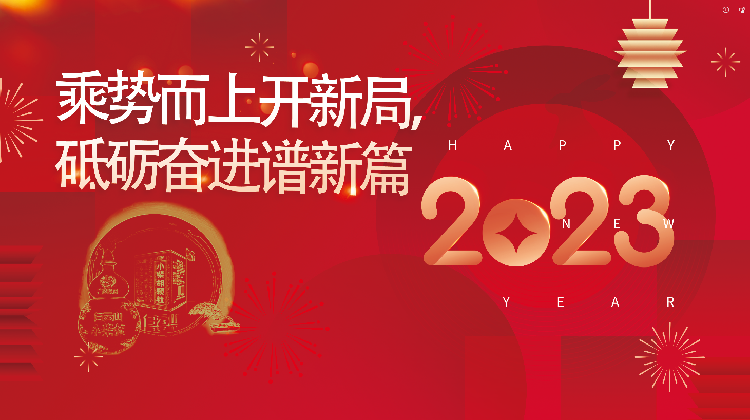 白云山K8凯发公司2023新年献词